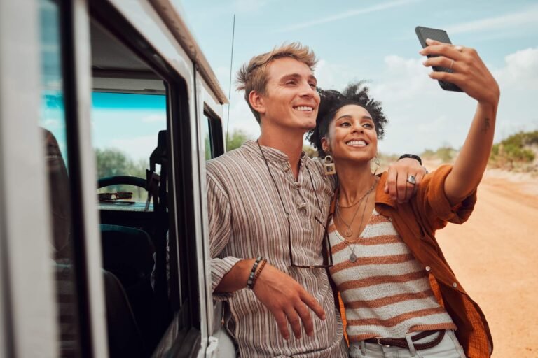 Couple Safari Travel